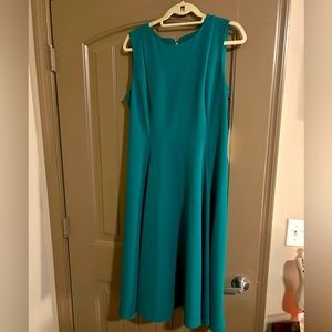 Bright Green Calvin Klein brand new dress. Size 14. Tags still attached.